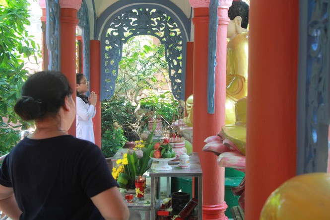 Đưa con lên chùa dạy chữ Hiếu ngày lễ Vu lan - ảnh 5