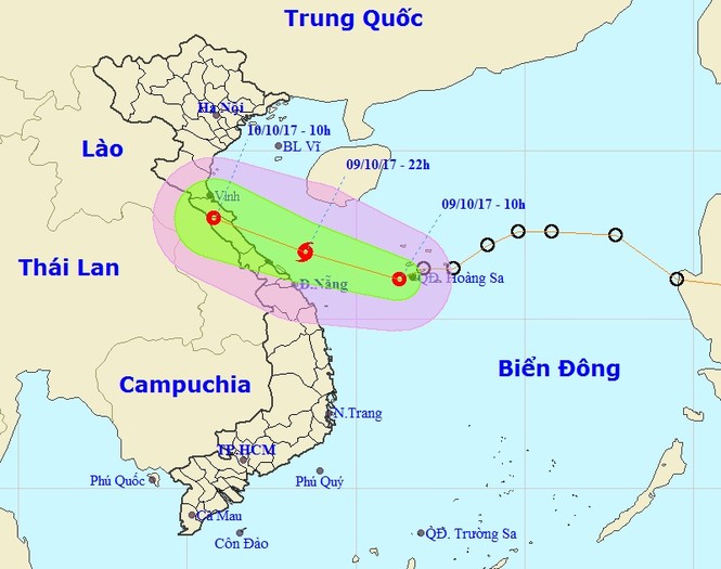 Áp thấp nhiệt đới có khả năng mạnh thành bão - ảnh 1