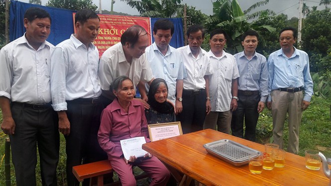 Nghệ An: Xây nhà tình nghĩa tặng mẹ liệt sỹ - ảnh 4