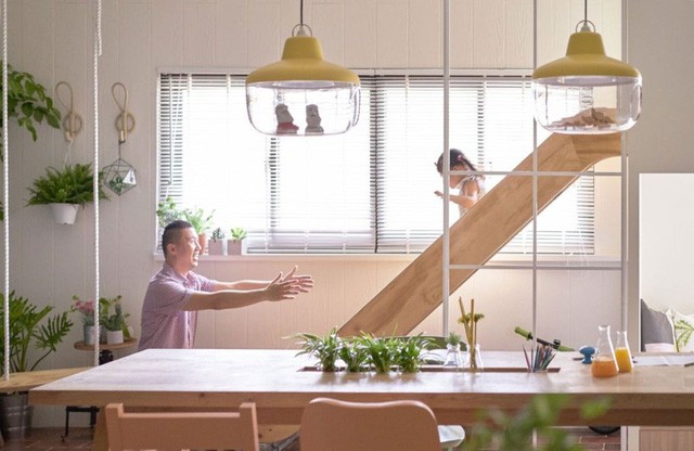 Căn hộ có thiết kế nội thất đẹp như mơ của cặp vợ chồng trẻ - ảnh 9