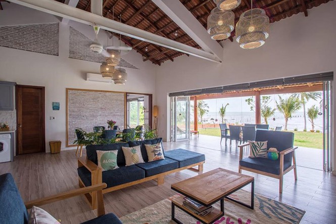 Ngôi nhà nhỏ lộng gió ven biển Phú Quốc của vợ chồng ở Mỹ - ảnh 3