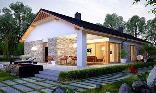 Những mẫu nhà 1 tầng giá chỉ từ 300 triệu cho vợ chồng trẻ - ảnh 2
