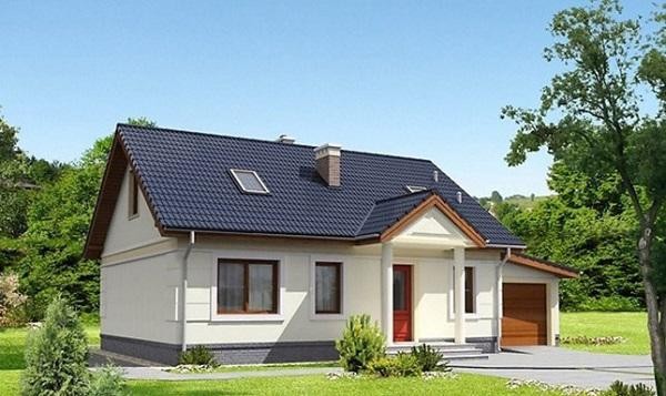 Những mẫu nhà 1 tầng giá chỉ từ 300 triệu cho vợ chồng trẻ - ảnh 1