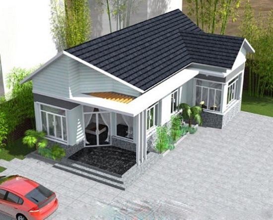 Những mẫu nhà 1 tầng giá chỉ từ 300 triệu cho vợ chồng trẻ - ảnh 12