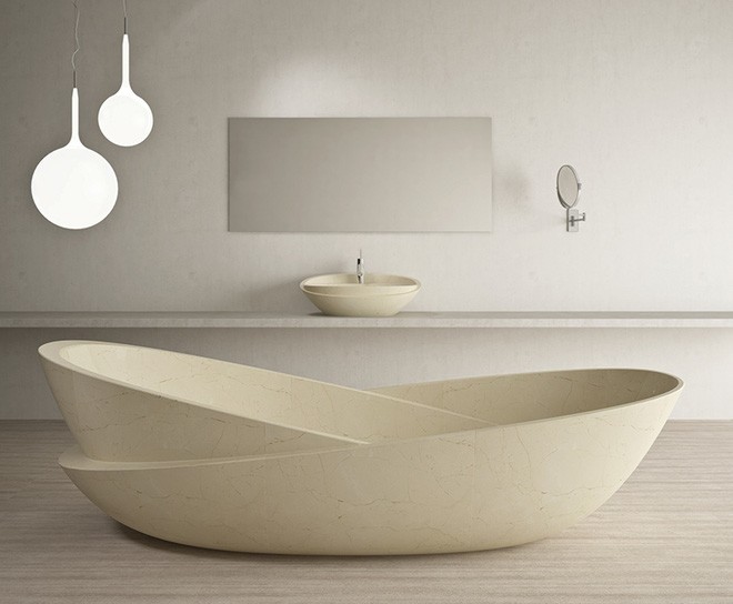 Những mẫu bồn tắm nhỏ xinh 'giải nhiệt' trong đợt nóng đỉnh điểm - ảnh 2