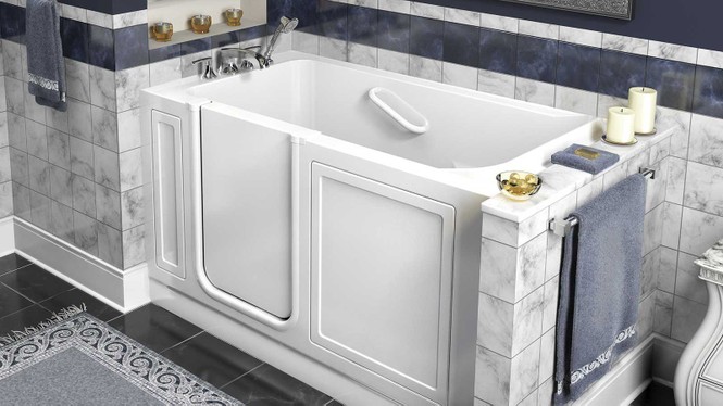 Những mẫu bồn tắm nhỏ xinh 'giải nhiệt' trong đợt nóng đỉnh điểm - ảnh 8