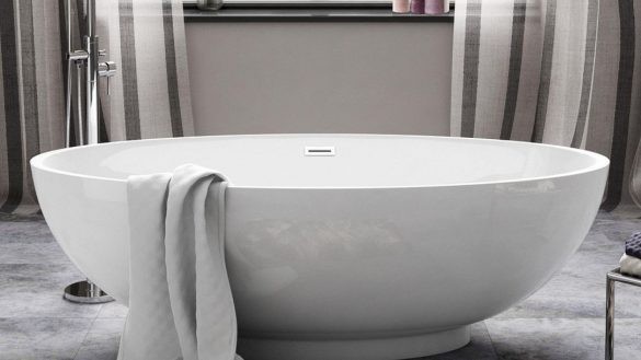 Những mẫu bồn tắm nhỏ xinh 'giải nhiệt' trong đợt nóng đỉnh điểm - ảnh 9