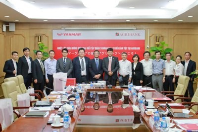 Agribank tiếp và làm việc với Tập đoàn Yanmar (Nhật Bản) - ảnh 3
