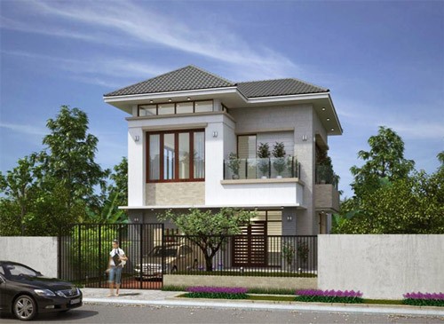 10 mẫu nhà ống 2 tầng đẹp giá trên 400 triệu đồng - ảnh 6