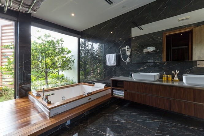 Biệt thự đẹp hút hồn với giải pháp đón nắng và gió - ảnh 11