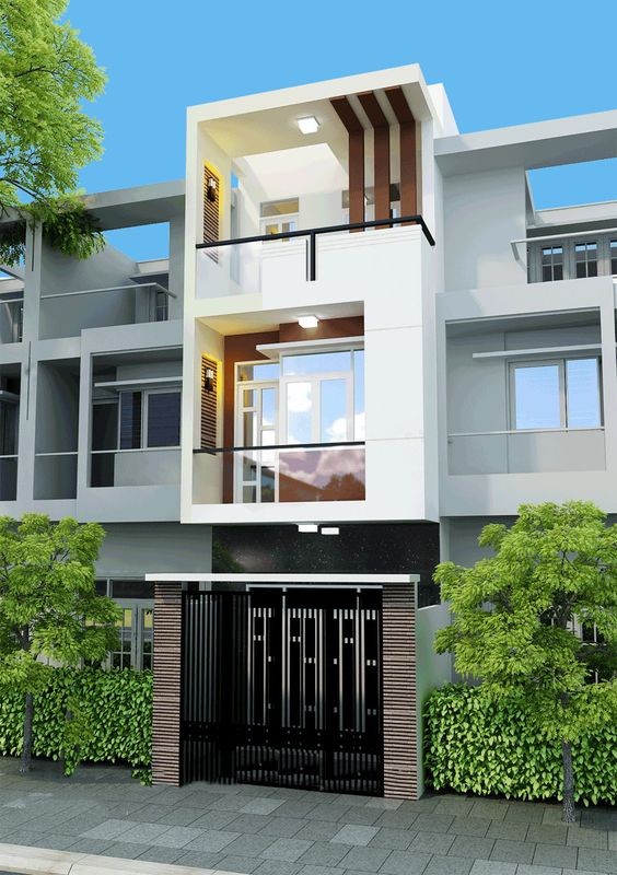 Mê mẩn mẫu nhà phố 3 tầng được ưa chuộng trong năm 2019 - ảnh 1