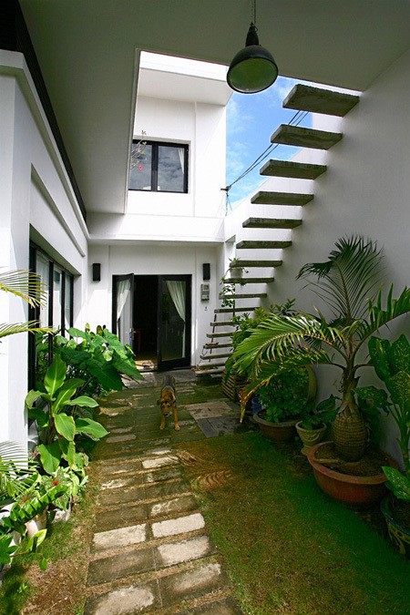 Nhà 2 tầng siêu đẹp, thiết kế hiện đại nhưng đượm hồn quê - ảnh 3