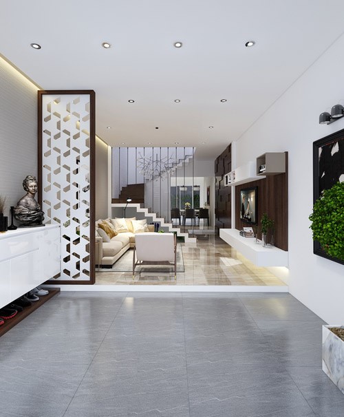 Mẫu nhà phố 3 tầng đẹp như mơ với chi phí 1,2 tỷ đồng - ảnh 2