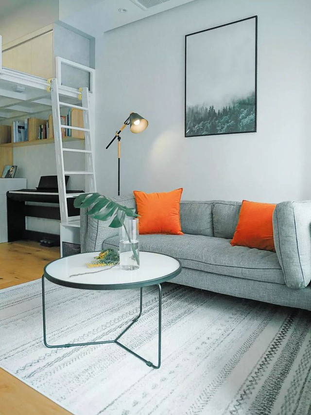 Căn hộ 40m2 rộng thoáng,đẹp long lanh đến bất ngờ nhờ nội thất trắng - ảnh 4