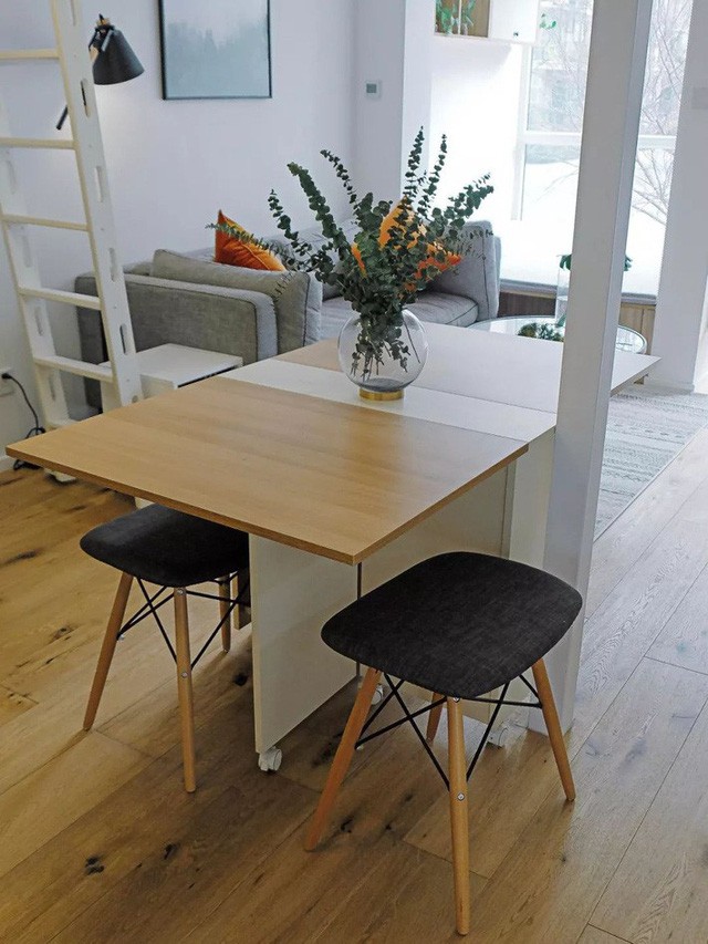 Căn hộ 40m2 rộng thoáng,đẹp long lanh đến bất ngờ nhờ nội thất trắng - ảnh 5
