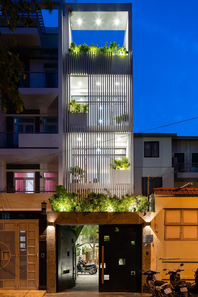 Vẻ đẹp 'gây nghiện' của căn nhà phố ở Sài Gòn - ảnh 1