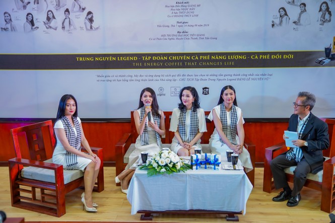 Hoa hậu Giáng My: Một đất nước muốn hùng mạnh phải đi từ tri thức - ảnh 2