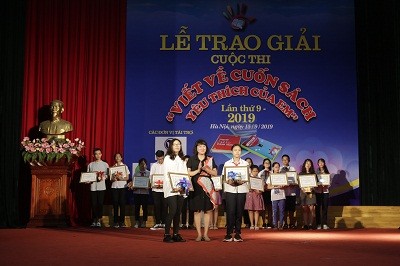 Trao giải Cuộc thi 'Viết về cuốn sách yêu thích của em' - ảnh 3
