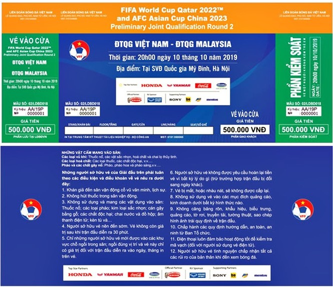 Vé xem Việt Nam vs Malaysia bị hét giá trên trời - ảnh 1