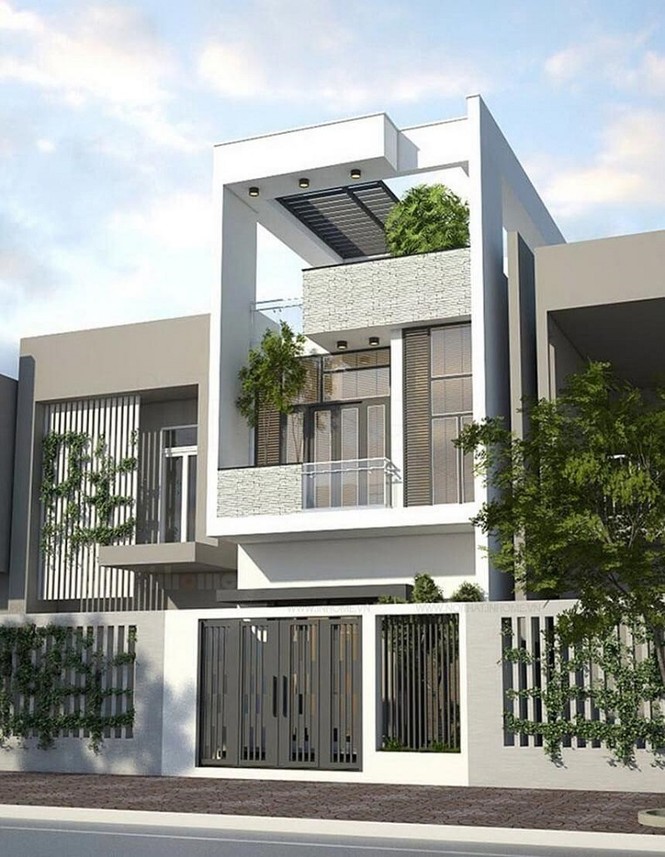 Mẫu nhà phố 2 tầng tuyệt đẹp cho khu đất mặt tiền hẹp - ảnh 6