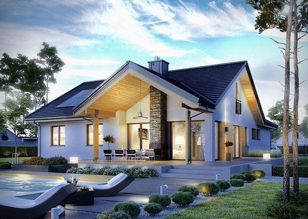 Vẻ đẹp gây sốt của các mẫu nhà cấp 4 giá rẻ kiểu mới có 4 phòng ngủ - ảnh 4