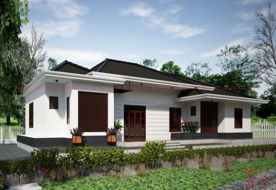 Vẻ đẹp gây sốt của các mẫu nhà cấp 4 giá rẻ kiểu mới có 4 phòng ngủ - ảnh 8