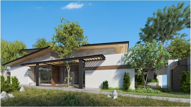 Vẻ đẹp gây sốt của các mẫu nhà cấp 4 giá rẻ kiểu mới có 4 phòng ngủ - ảnh 9