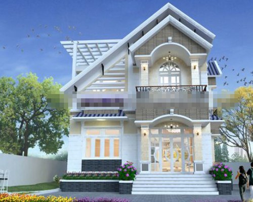 Những mẫu nhà hai tầng 500 triệu đồng 'hớp hồn' vợ chồng trẻ - ảnh 2