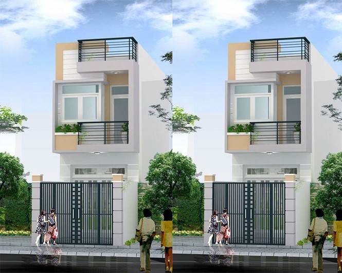 Những mẫu nhà hai tầng 500 triệu đồng 'hớp hồn' vợ chồng trẻ - ảnh 5