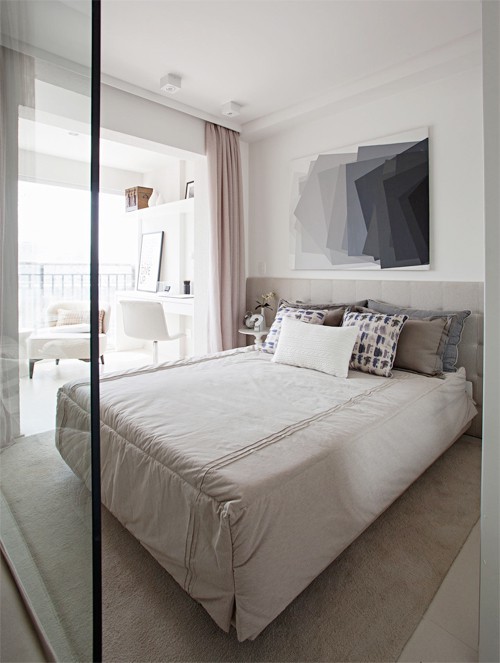 'Tuyệt chiêu' giúp căn hộ 35 m2 sang trọng như rộng gấp đôi - ảnh 6