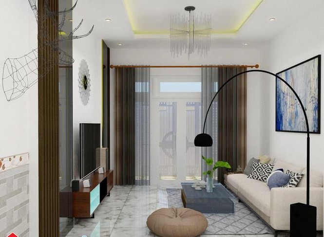 Mẫu nhà phố 4 tầng vẻ đẹp hiện đại gây sốt - ảnh 2