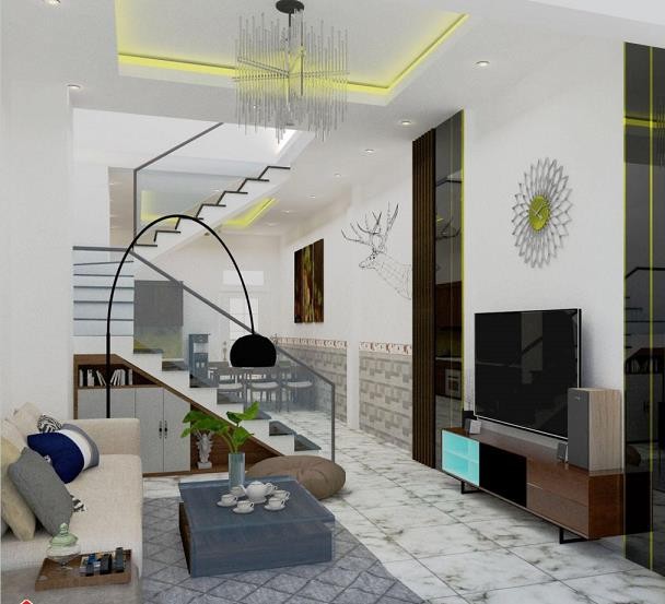 Mẫu nhà phố 4 tầng vẻ đẹp hiện đại gây sốt - ảnh 5