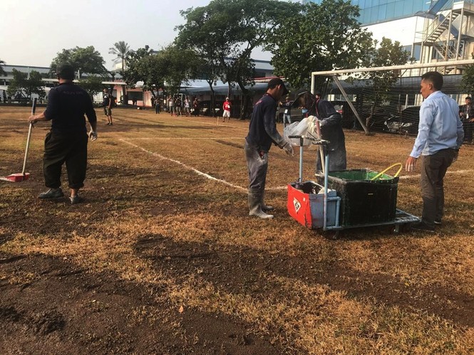 HLV Park Hang Seo phàn nàn chuyện sân tập của Olympic Việt Nam - ảnh 2