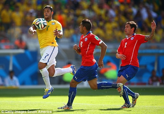 Brazil-Chile (1-1, penaty 3-2): Selecao nhọc nhằn vượt ải - ảnh 8