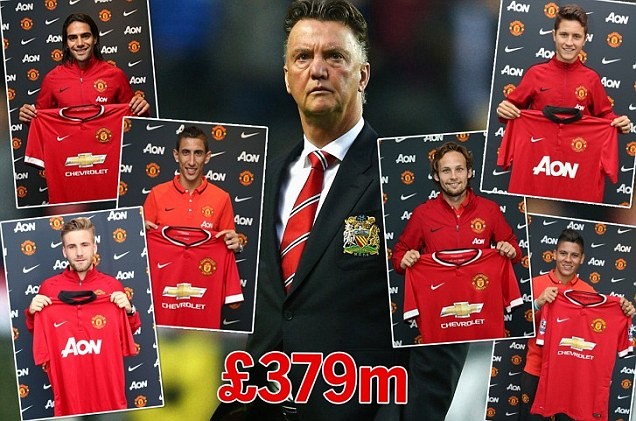 Van Gaal và siêu đội hình trị giá 379 triệu bảng - ảnh 1
