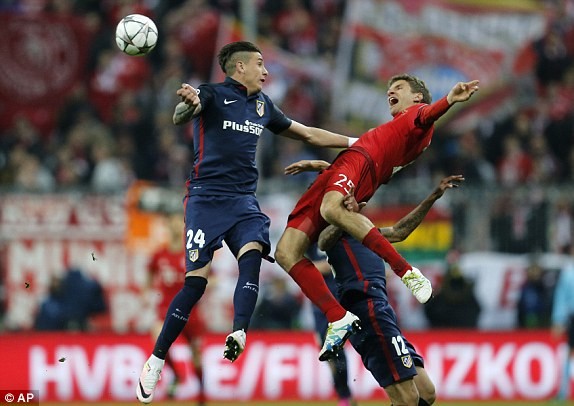 Bayern vs Atletico (2-1): Hùm xám bị loại cay đắng - ảnh 15