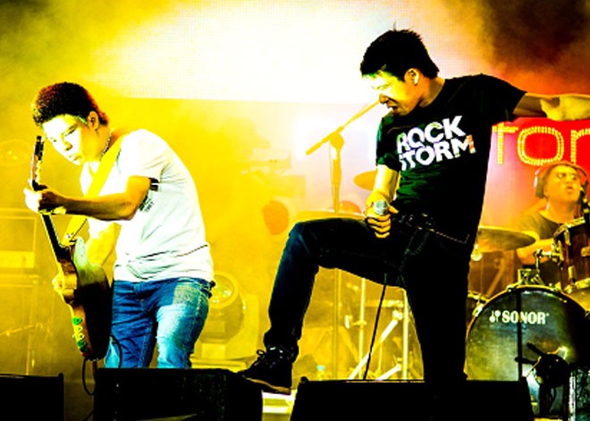 Tín đồ rock háo hức chờ đêm 'bão' MobiFone RockStorm Hà Nội - ảnh 1