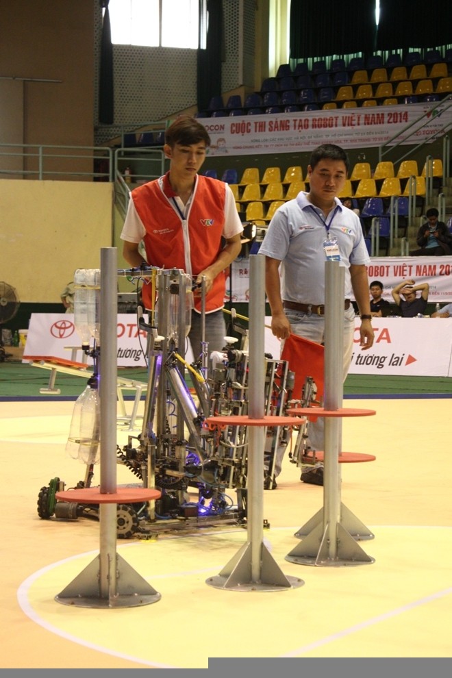 Robocon 2014 và 180 giây quyết định - ảnh 2
