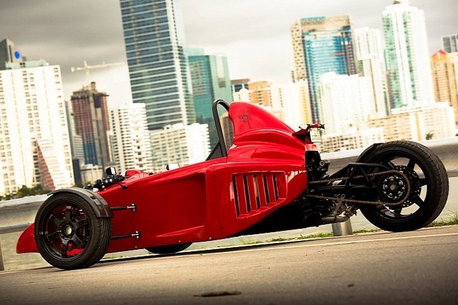Khám phá siêu xe 3 bánh Scorpion P6 - ảnh 3