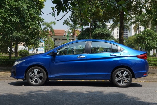 Cận cảnh Honda City 2014 bản số tự động CVT - ảnh 2