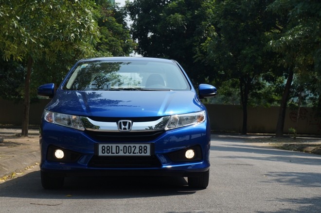 Cận cảnh Honda City 2014 bản số tự động CVT - ảnh 3