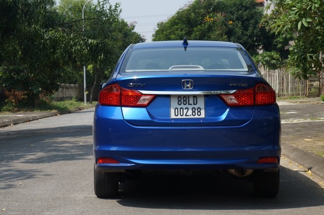 Cận cảnh Honda City 2014 bản số tự động CVT - ảnh 4