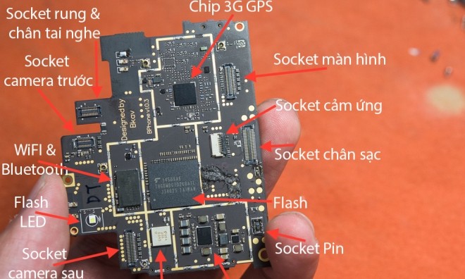 Gỡ tung Bphone tìm nguồn gốc linh kiện - ảnh 1