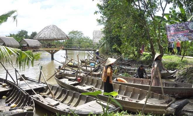 Tái hiện chợ nổi trên sông - ảnh 5
