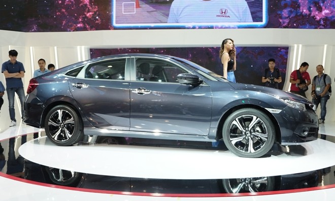 Honda Civic thế hệ 10, sedan nổi bật nhất triển lãm VMS 2016 - ảnh 1
