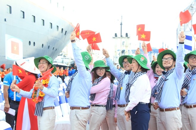 Tưng bừng chào đón các đoàn đại biểu SSEAYP 2016 đến TPHCM - ảnh 6