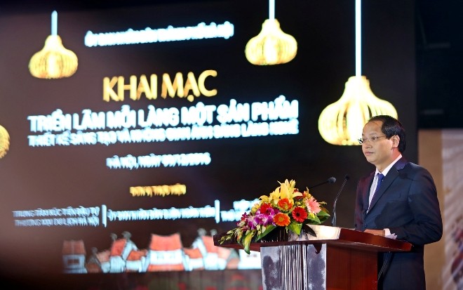 Khai mạc Triển lãm “Mỗi làng một sản phẩm 2016 - OVOP Việt Nam” - ảnh 1