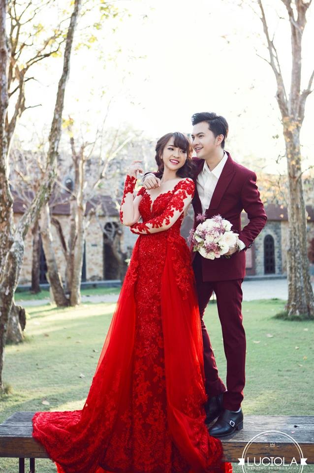 Ảnh cưới đẹp lung linh của ca sĩ Nam Cường và vợ 9x - ảnh 3