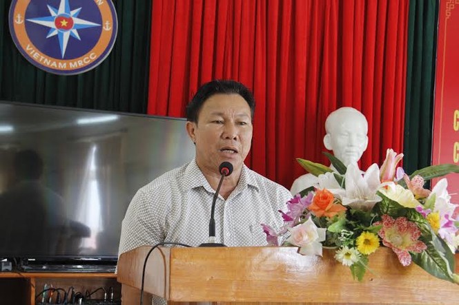 Tuyên dương cá nhân, đơn vị cứu 34 ngư dân tàu cá bị đâm chìm ở Hoàng Sa - ảnh 1