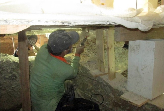 Ba tháng bóc gạch mosaic Thương xá Tax Sài Gòn để bảo tồn - ảnh 10